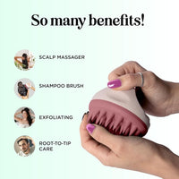 Hair Scalp Massager & Shampoo Brush