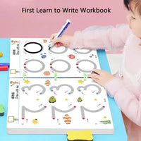 Reusable Magical Tracing Workbook For Kids (64 Pages)