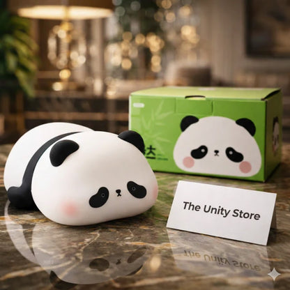PANDA LAMP -  Cute Silicone Led Night Light Usb Rechargeable Touch Control