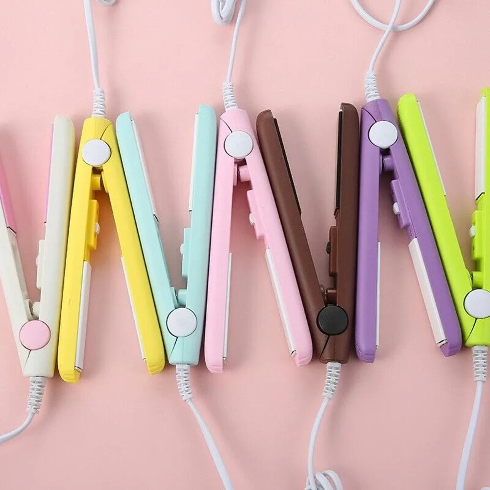 Mini Hair Straightener + Curler