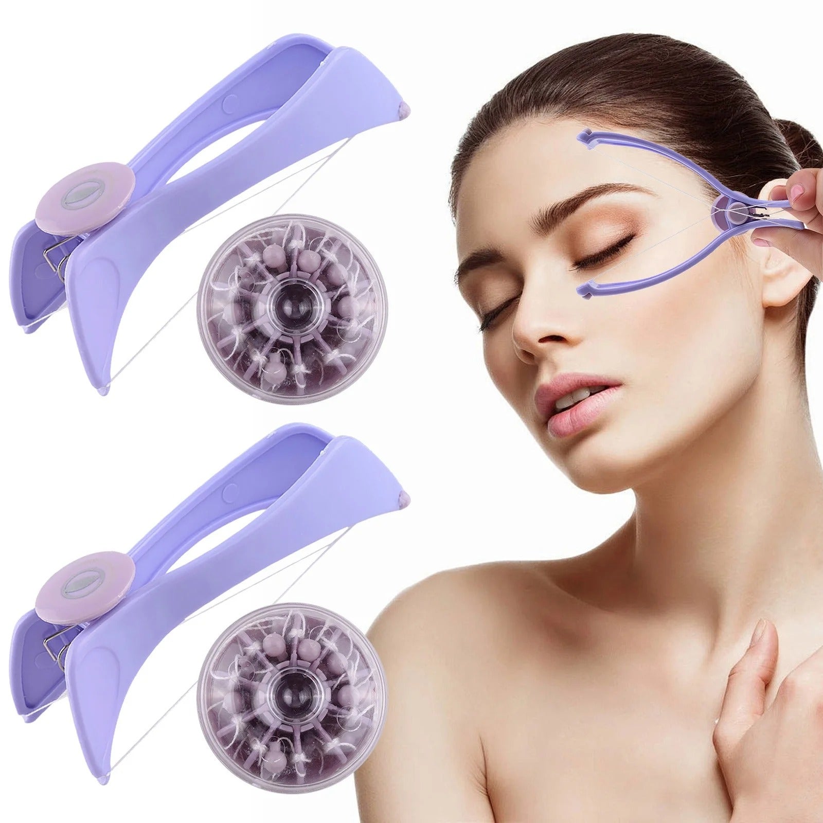 Face and Body Hair Threading System (5 Extra Strength Threads)